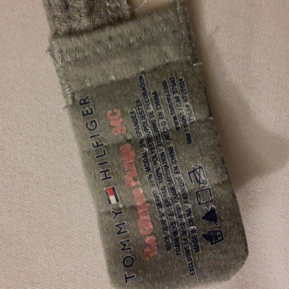 Size 34C Tommy Hilfiger logo bra - Picture 6 of 13